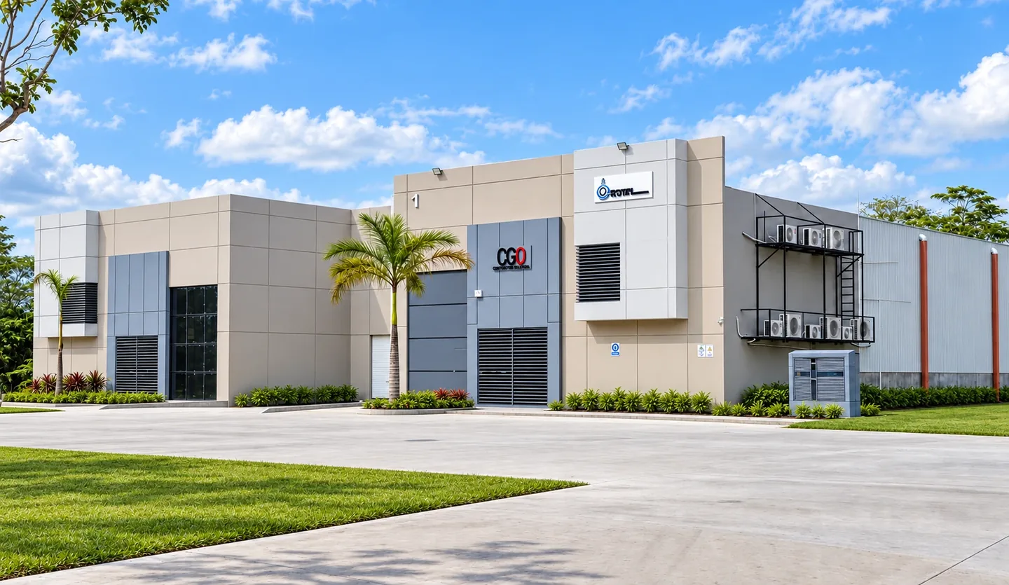 Vista exterior de las instalaciones de OGO en Nacajuca, Tabasco
